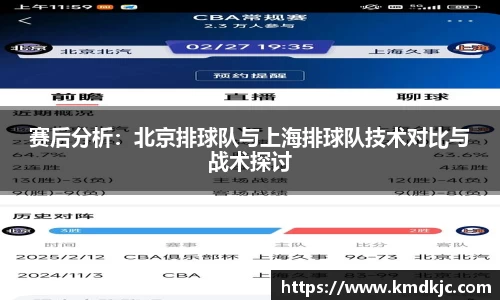 赛后分析：北京排球队与上海排球队技术对比与战术探讨